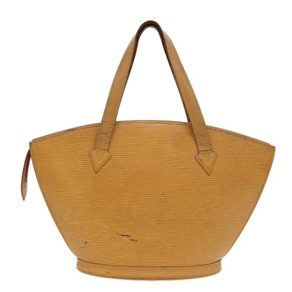 LOUIS VUITTON Epi Saint Jacques Hand Bag Yellow M52279 LV Auth 84179 - Picture 2 of 13